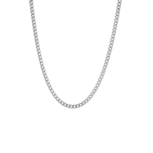 Cuban Silver Necklace - 5mm