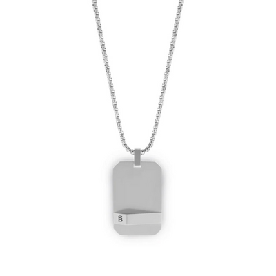 Dogtag - Silver - Adjustable Necklace - DOG01
