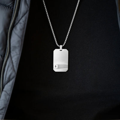 Dogtag - Silver - Adjustable Necklace - DOG01