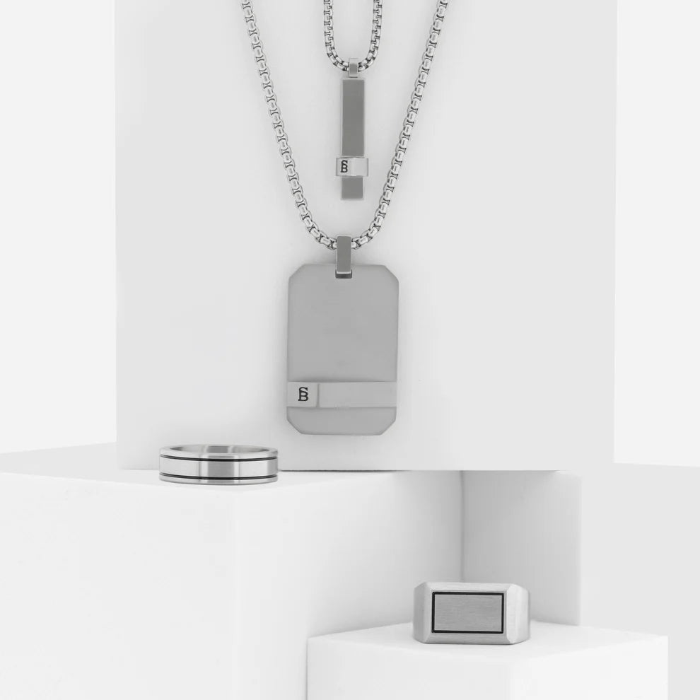 Dogtag - Silver - Adjustable Necklace - DOG01