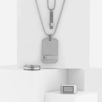 Dogtag - Silver - Adjustable Necklace - DOG01